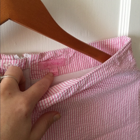 Lilly Pulitzer pink mini skirt - Picture 2 of 2